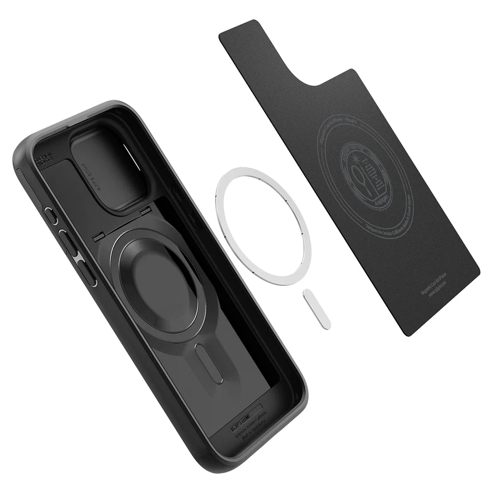 Spigen iPhone 15 Pro Max Case Optik Armor (MagFit)
