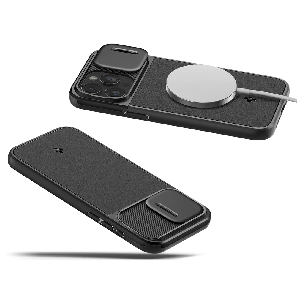 Spigen iPhone 15 Pro Max Case Optik Armor (MagFit)