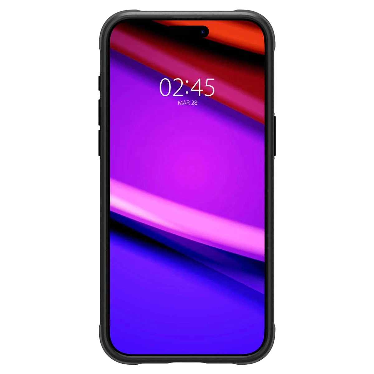 Spigen iPhone 15 Pro Case Rugged Armor (MagFit) - Matte Black