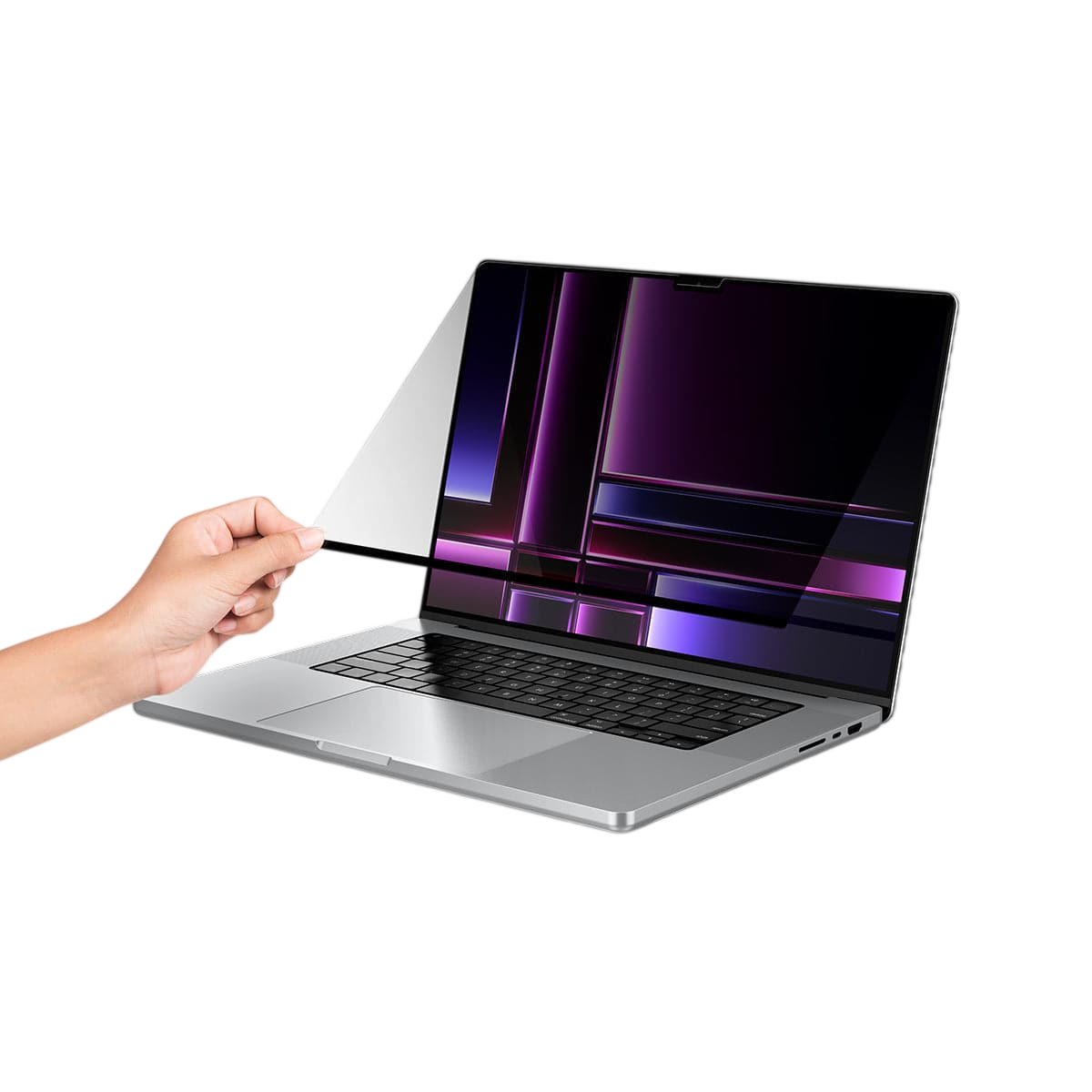 Spigen Safe View Privacy Screen Protector for MacBook Pro (M5 / M4 / M3 / M2 / M1) - MacBook Pro 16-inch #device_macbook-pro-16-inch