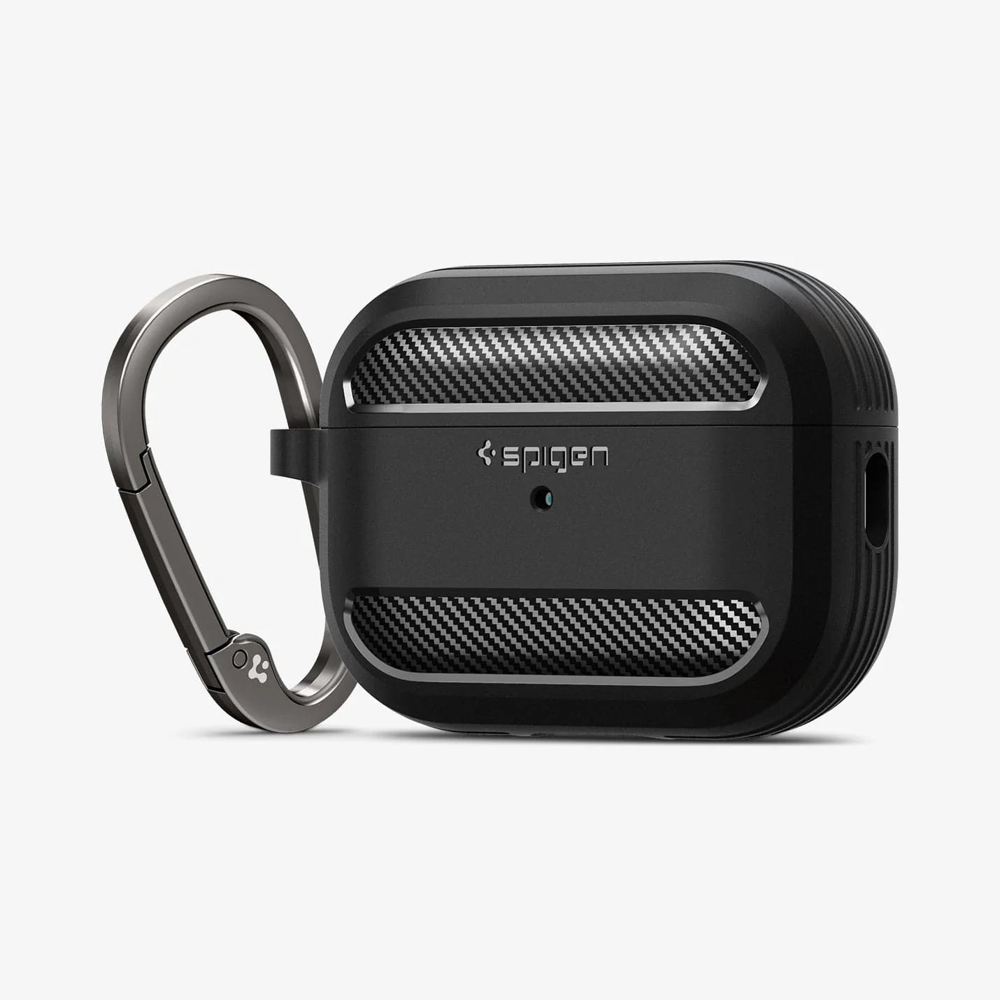 Spigen Rugged Armor Case for Apple AirPods Pro 2 - Matte Black