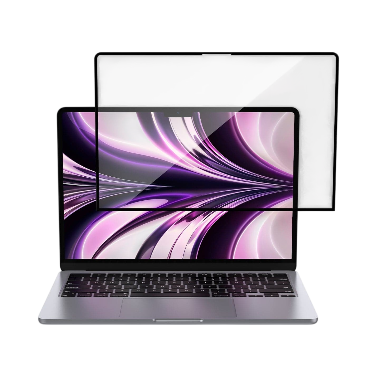 Spigen واقي شاشة GLAS.tR SLIM لجهاز MacBook Air (M5 / M4 / M3 / M2)