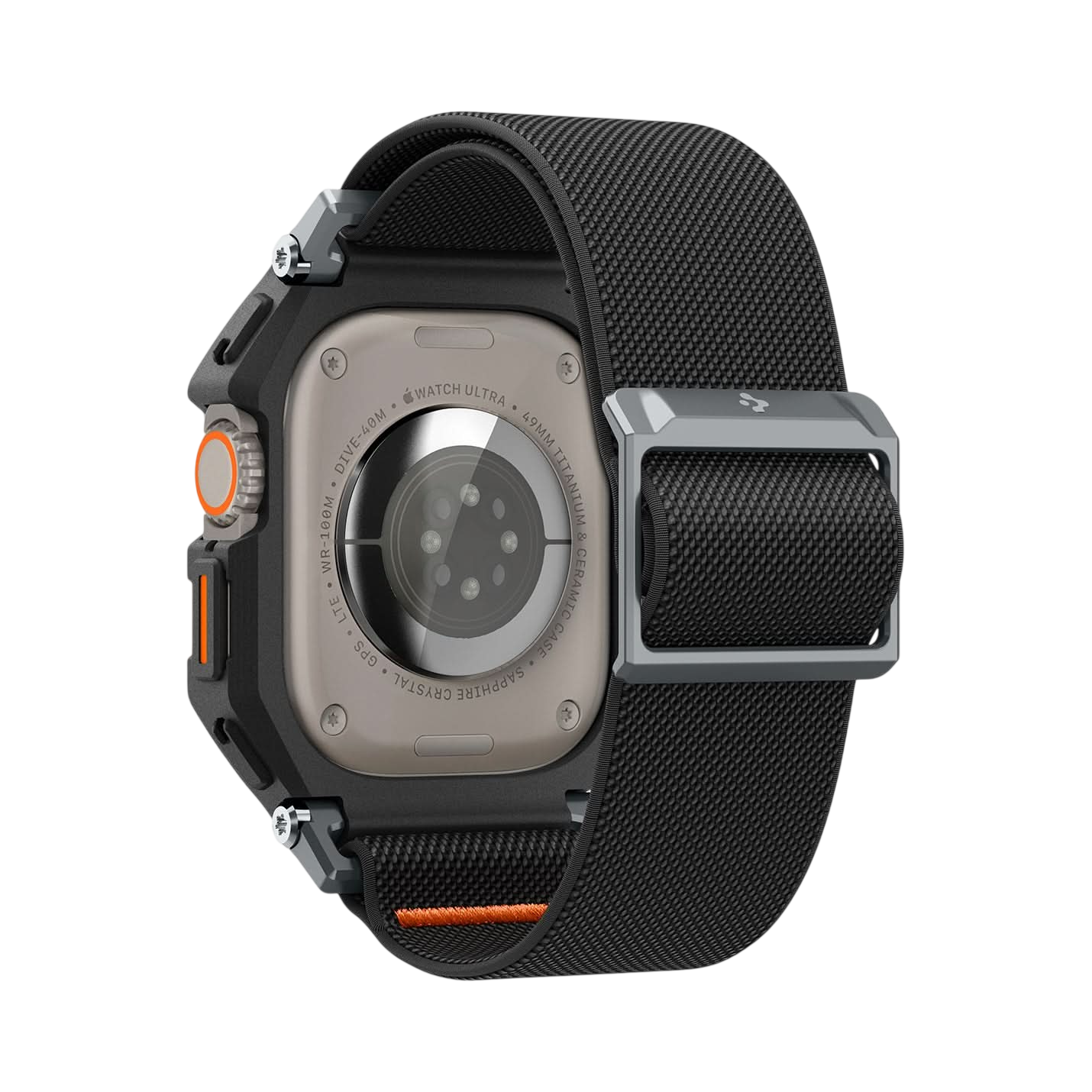 حافظة Spigen Lite Fit Pro لسلسلة Apple Watch Ultra 49mm + حزام