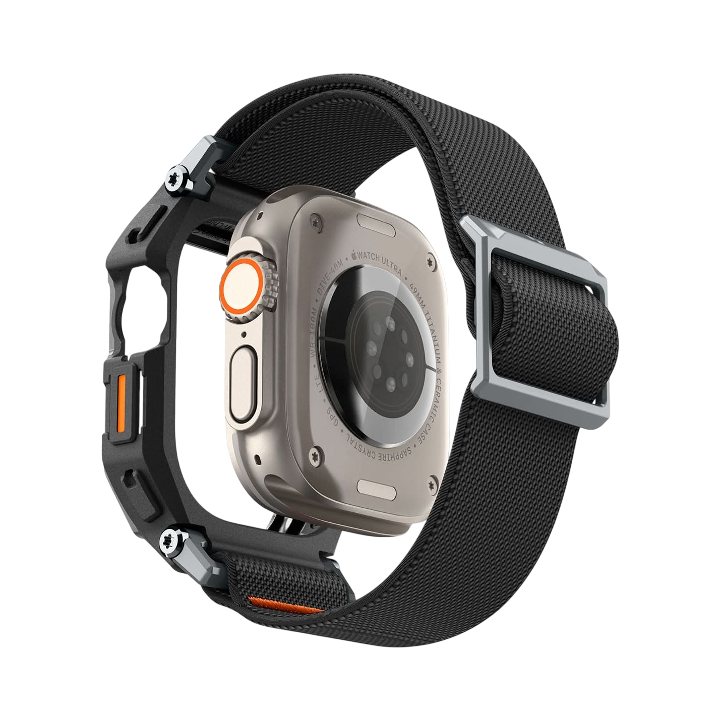 حافظة Spigen Lite Fit Pro لسلسلة Apple Watch Ultra 49mm + حزام