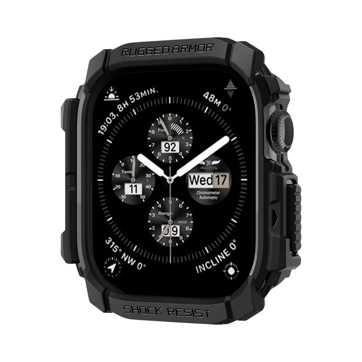 جراب ساعة Spigen Rugged Armor Case for Apple Watch Series 11 / 10 (46m