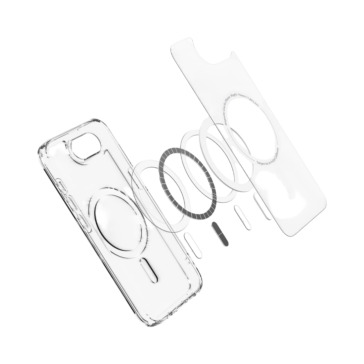 جراب Spigen Ultra Hybrid (MagFit) Case for iPhone 17e / 16e