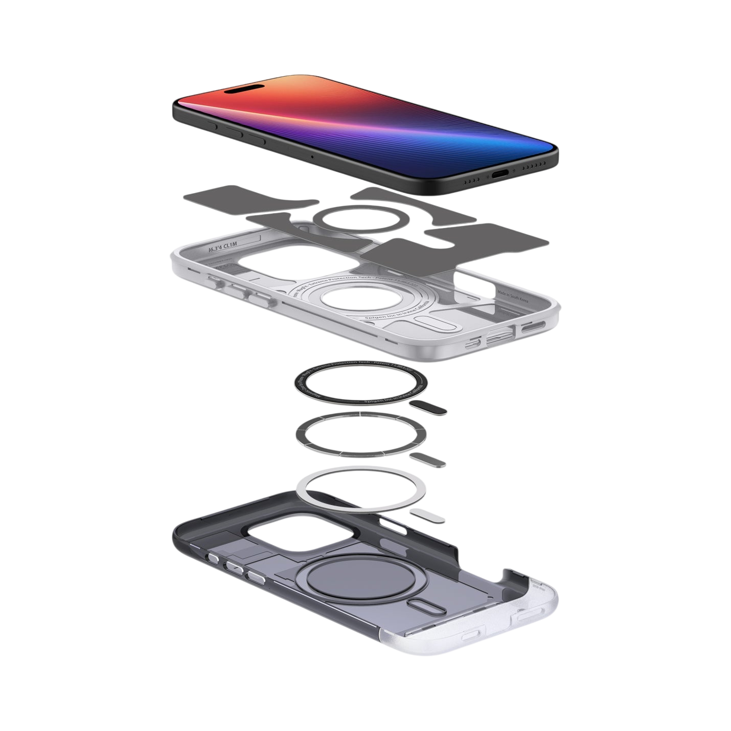 Spigen iPhone 16 Pro Max Case Classic C1 (MagFit)