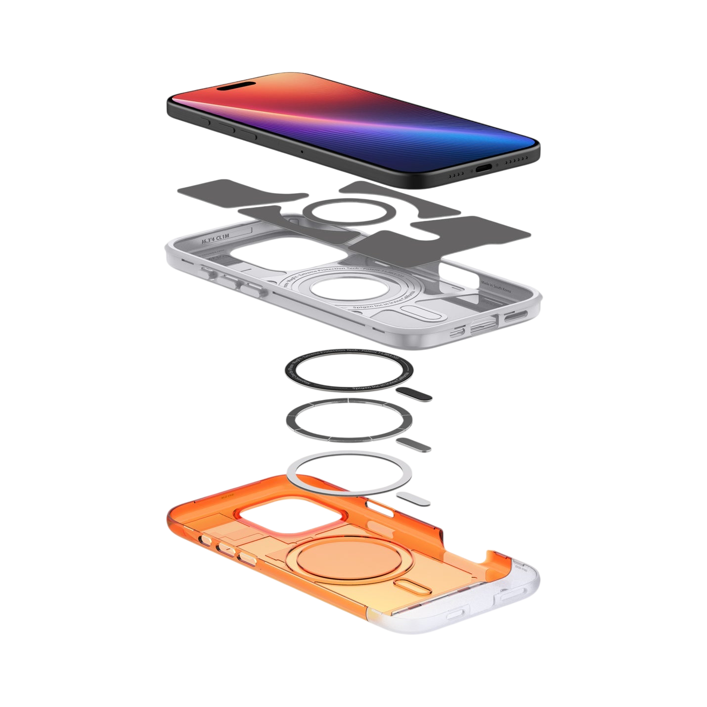 Spigen iPhone 16 Pro Max Case Classic C1 (MagFit)