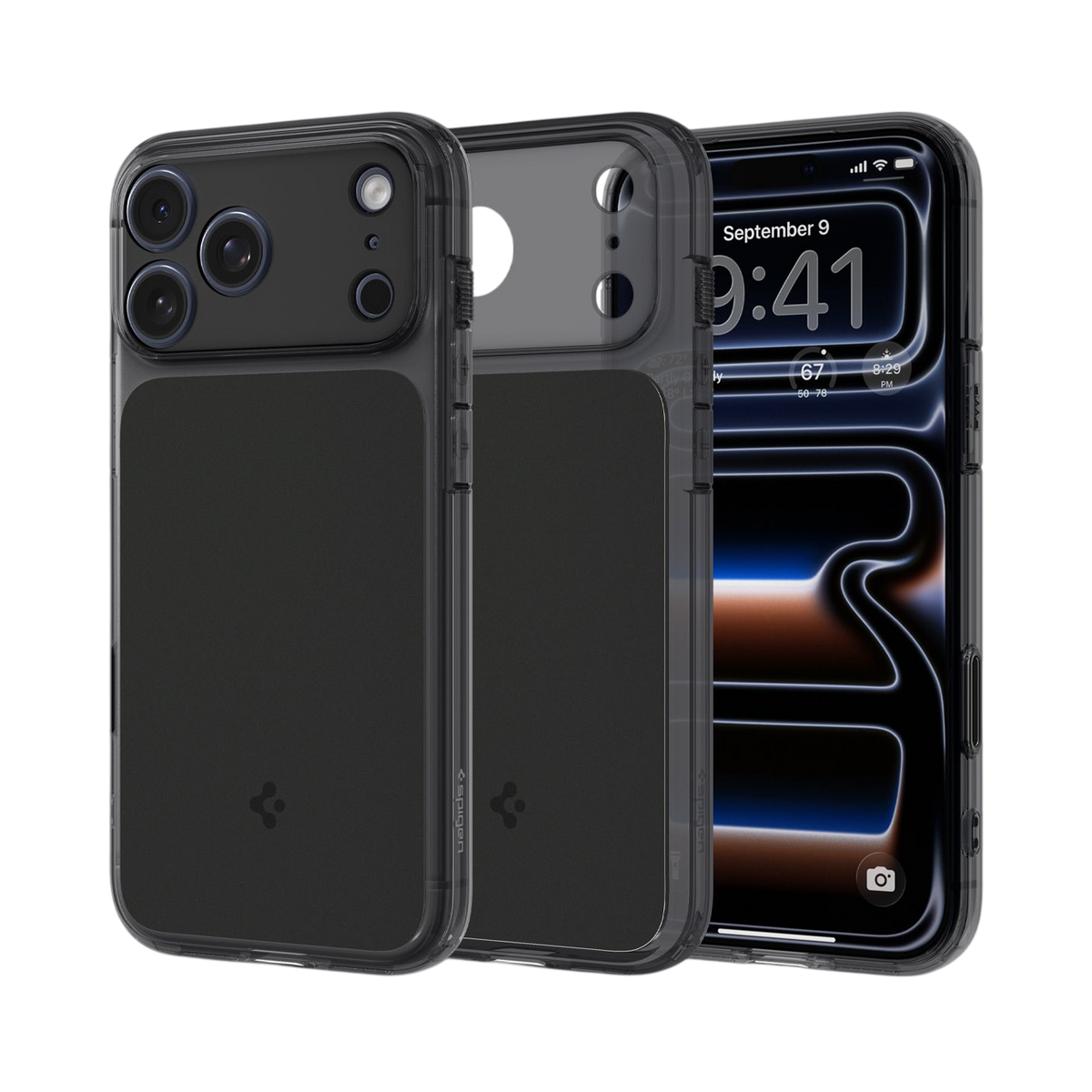 Spigen Ultra Hybrid T (MagFit) Case for iPhone 17 Pro & Pro Max - Matte Black