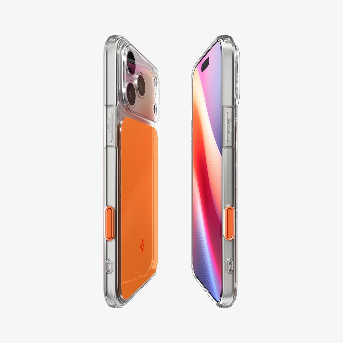 Spigen Ultra Hybrid T (MagFit) Case for iPhone 17 Pro & Pro Max - Glossy Orange