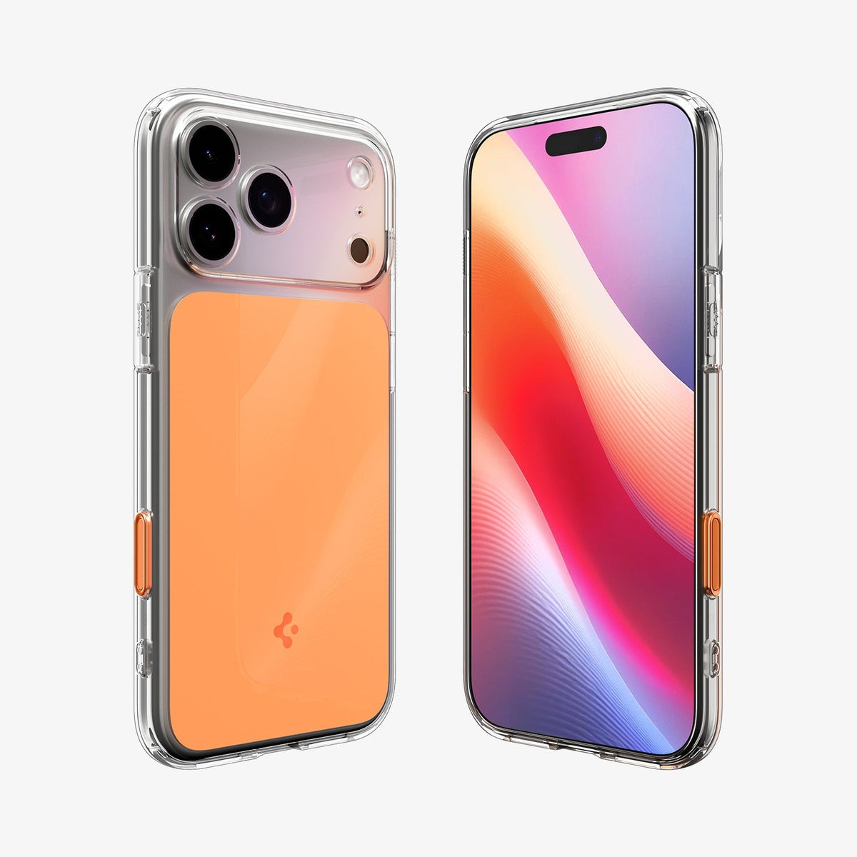 Spigen Ultra Hybrid T (MagFit) Case for iPhone 17 Pro & Pro Max - Glossy Orange