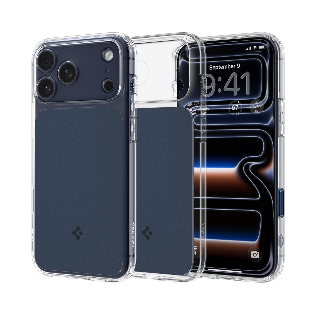 Spigen Ultra Hybrid T (MagFit) Case for iPhone 17 Pro & Pro Max - Matte Blue