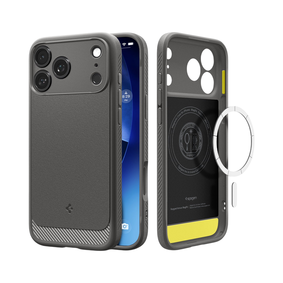 Spigen Rugged Armor (MagFit) Case for iPhone 18 Pro Max & iPhone 17 Pro Max