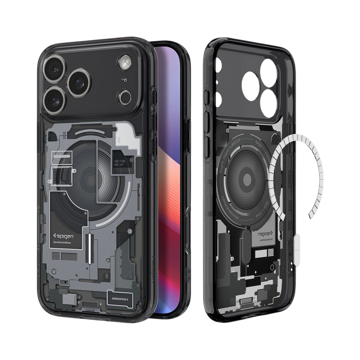 جراب Spigen Ultra Hybrid Zero One (MagFit) Case for iPhone 17 Pro Max