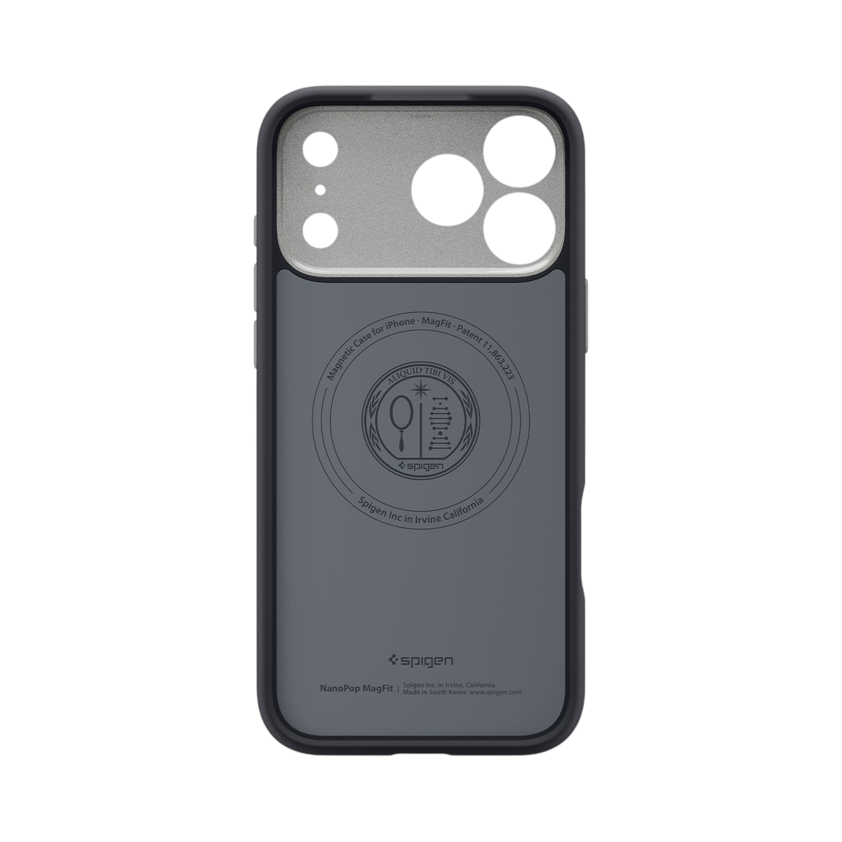 Spigen Nano Pop (Mag Fit) Case for iPhone 17 Pro Max - Black Sesame