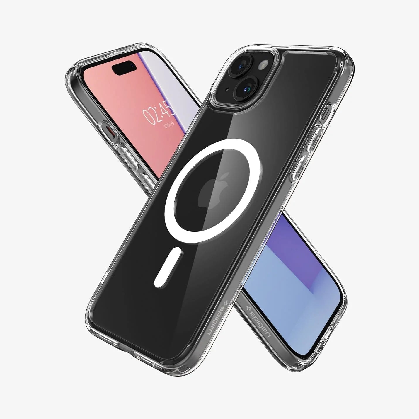 Spigen iPhone 15 Plus Case Crystal Hybrid (MagFit)