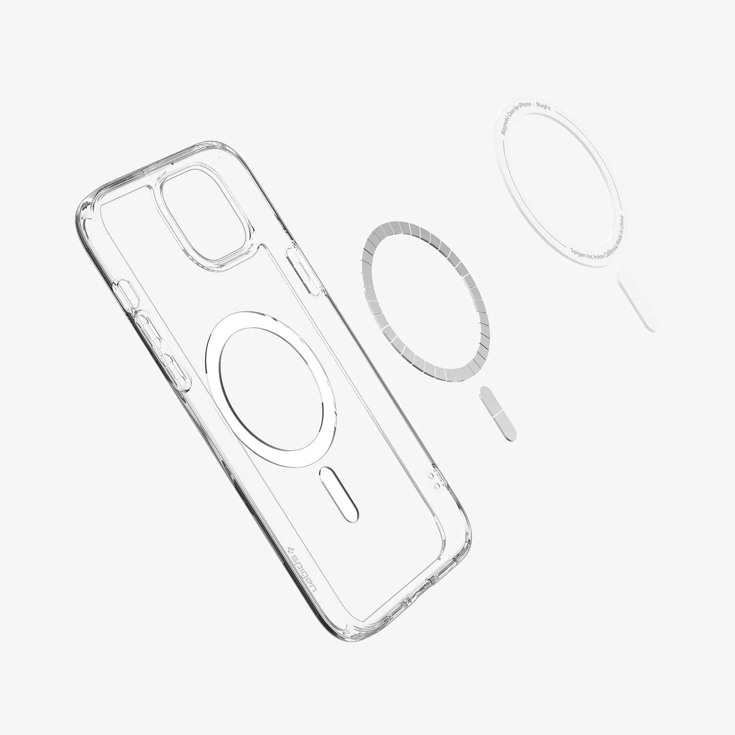 Spigen iPhone 15 Plus Case Crystal Hybrid (MagFit)
