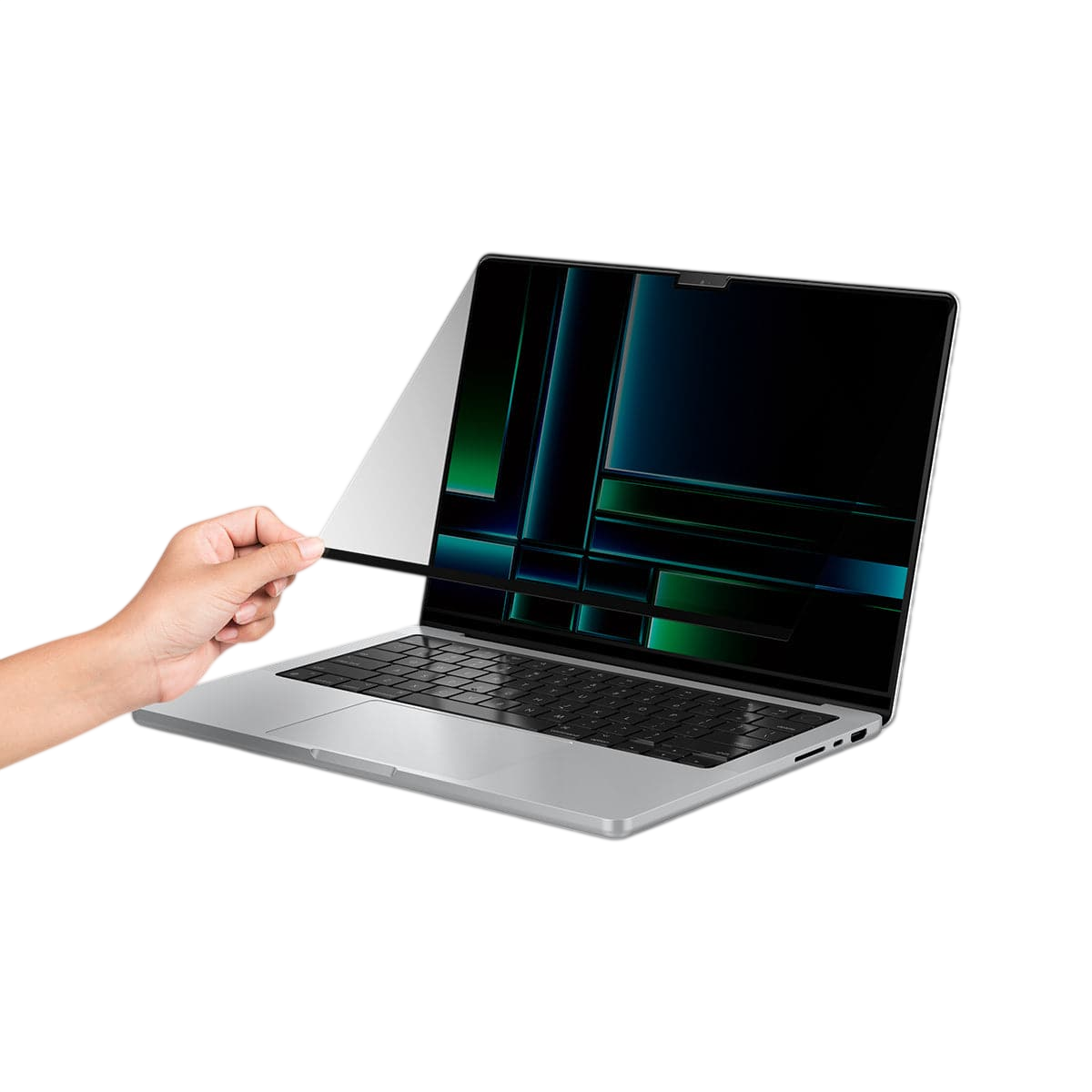 Spigen Safe View Privacy Screen Protector for MacBook Pro (M5 / M4 / M3 / M2 / M1) - MacBook Pro 14-inch #device_macbook-pro-14-inch