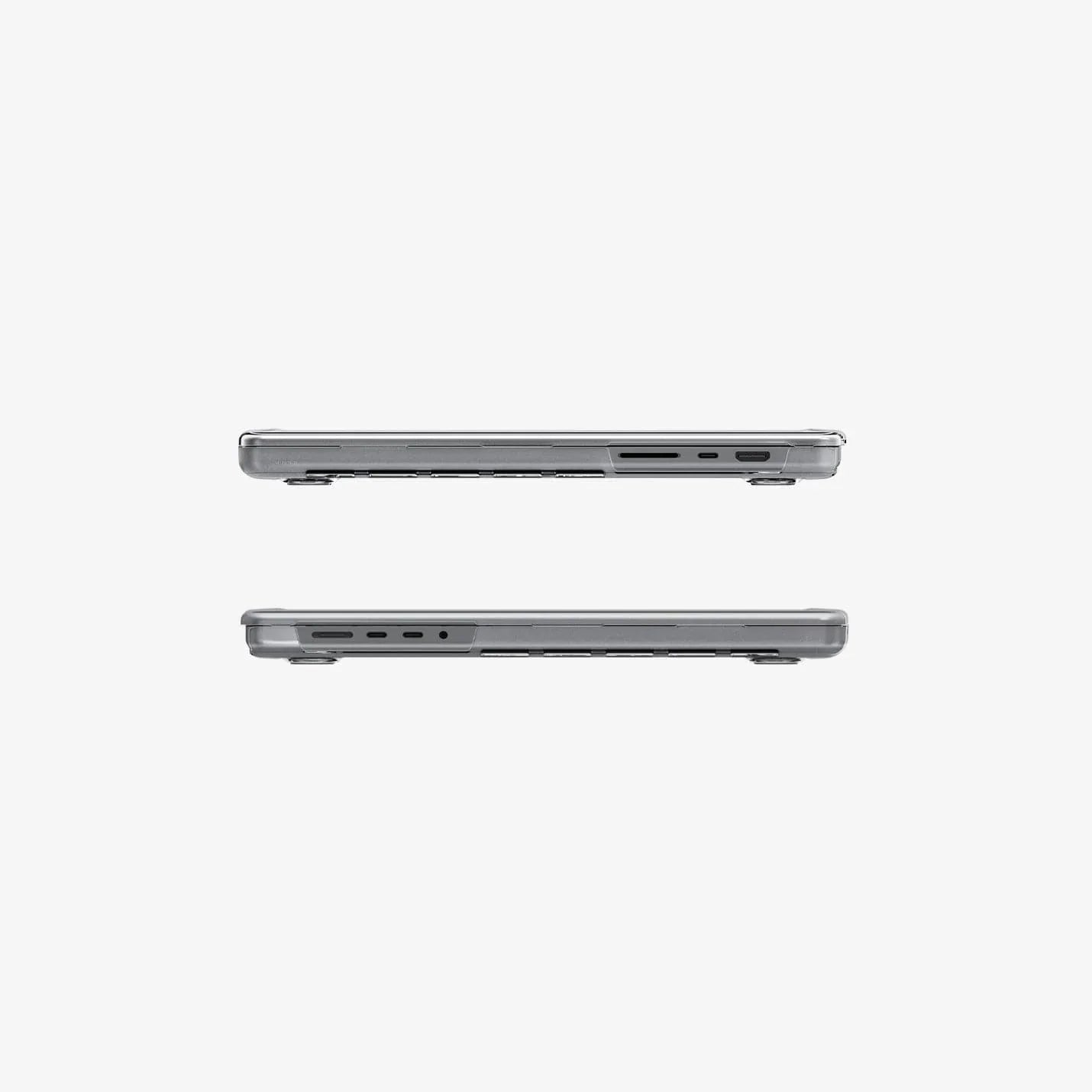حافظة سبجن رقيقة شفافة لجهاز ماك بوك برو 16" M5 / M4 / M3 / M2 / M1