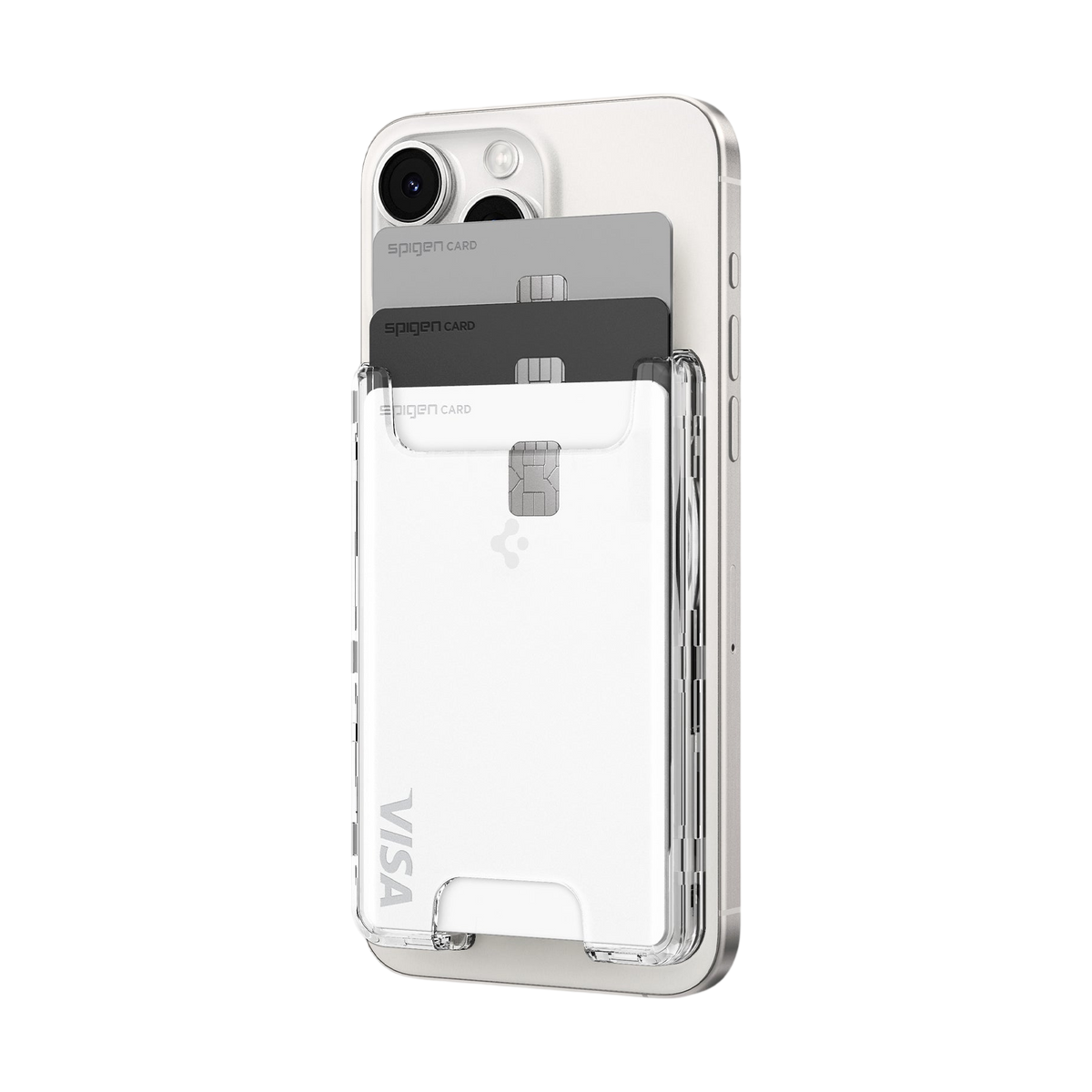 Spigen Ultra Hybrid MagFit Wallet (MagFit) Clear