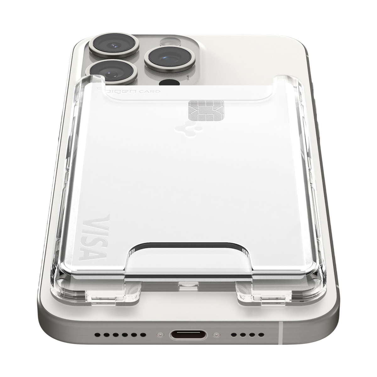 Spigen Ultra Hybrid MagFit Wallet (MagFit) Clear