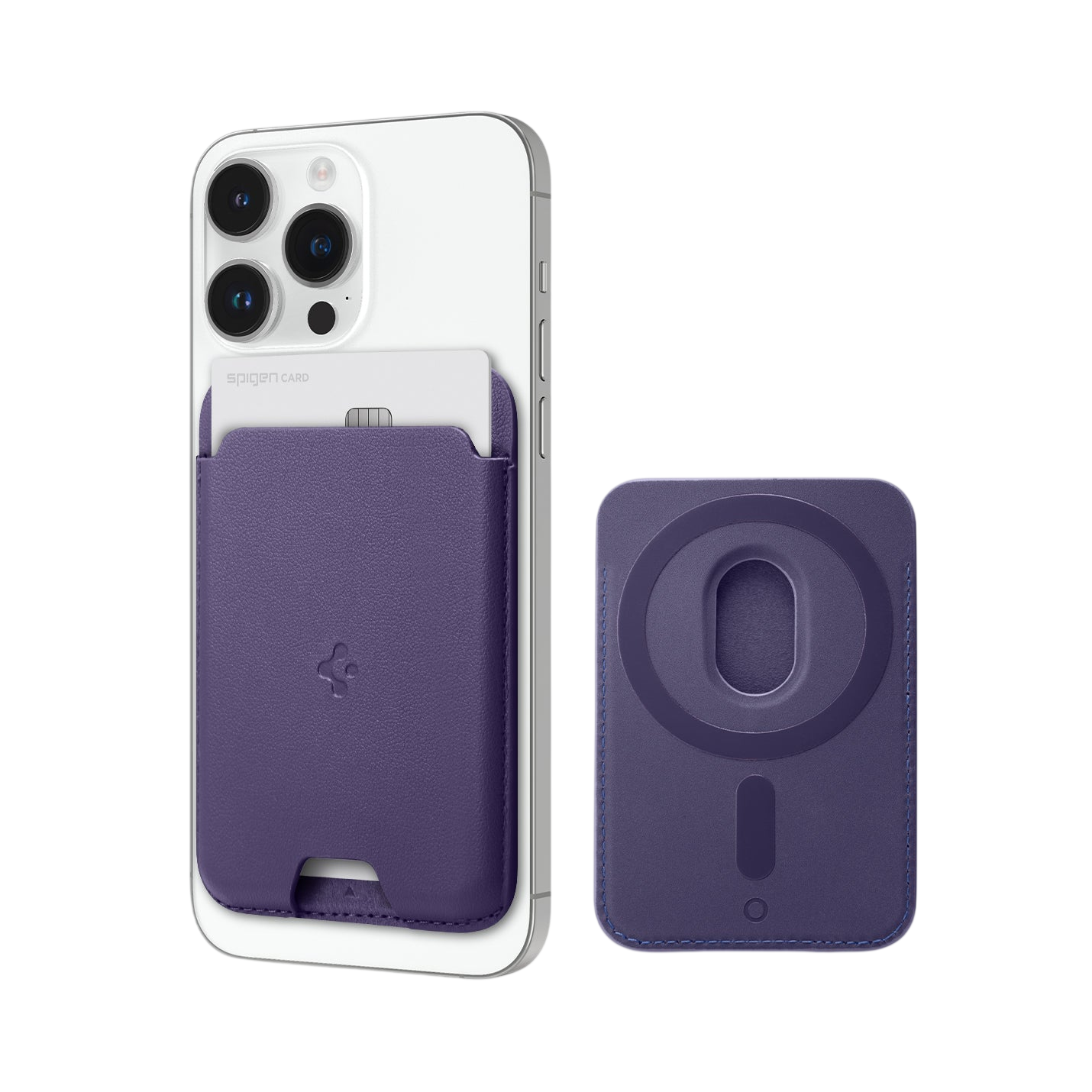 Spigen حامل بطاقات MagSafe طراز Valentinus (MagFit)