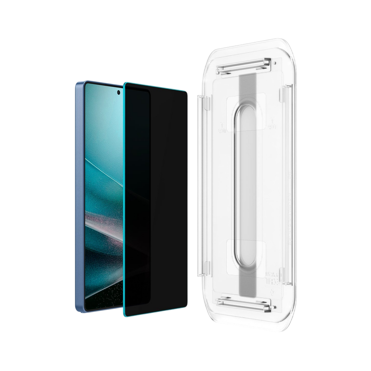 واقي شاشة Spigen GLAS.tR EZ Fit | Privacy Screen Protector (2-Pack) fo