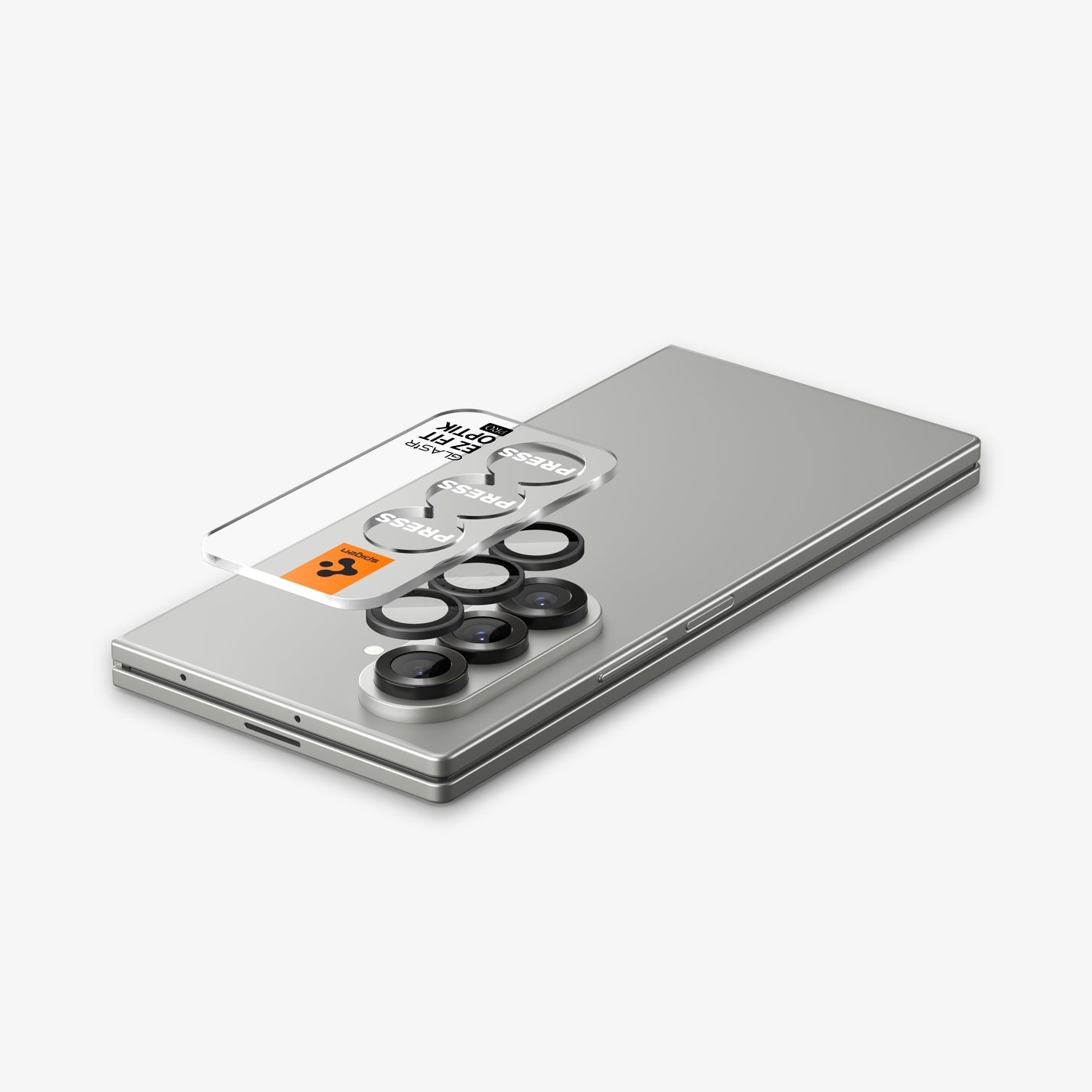 Spigen Optik Pro EZ Fit Lens Protector for Samsung Galaxy Z Fold 7 - 2 Pack