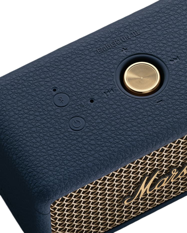 Marshall Emberton III Portable Bluetooth Speaker - Midnight Blue
