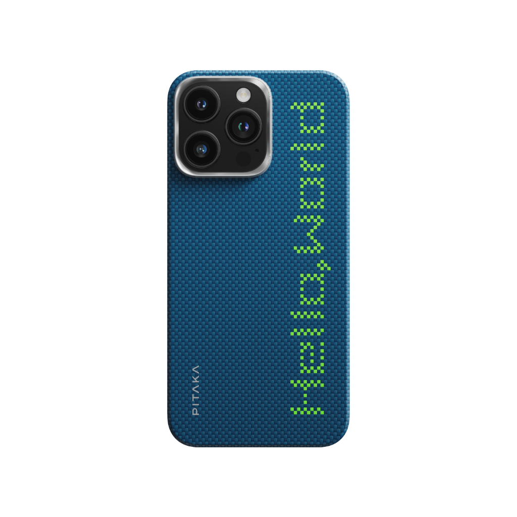 حافظة Pitaka Hello World Luminous لهاتف iPhone 16 Pro