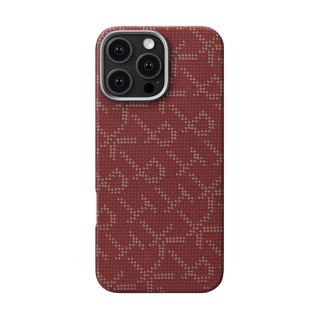 جراب PITAKA Monogram Tactile Woven Case for iPhone 16 Pro Max