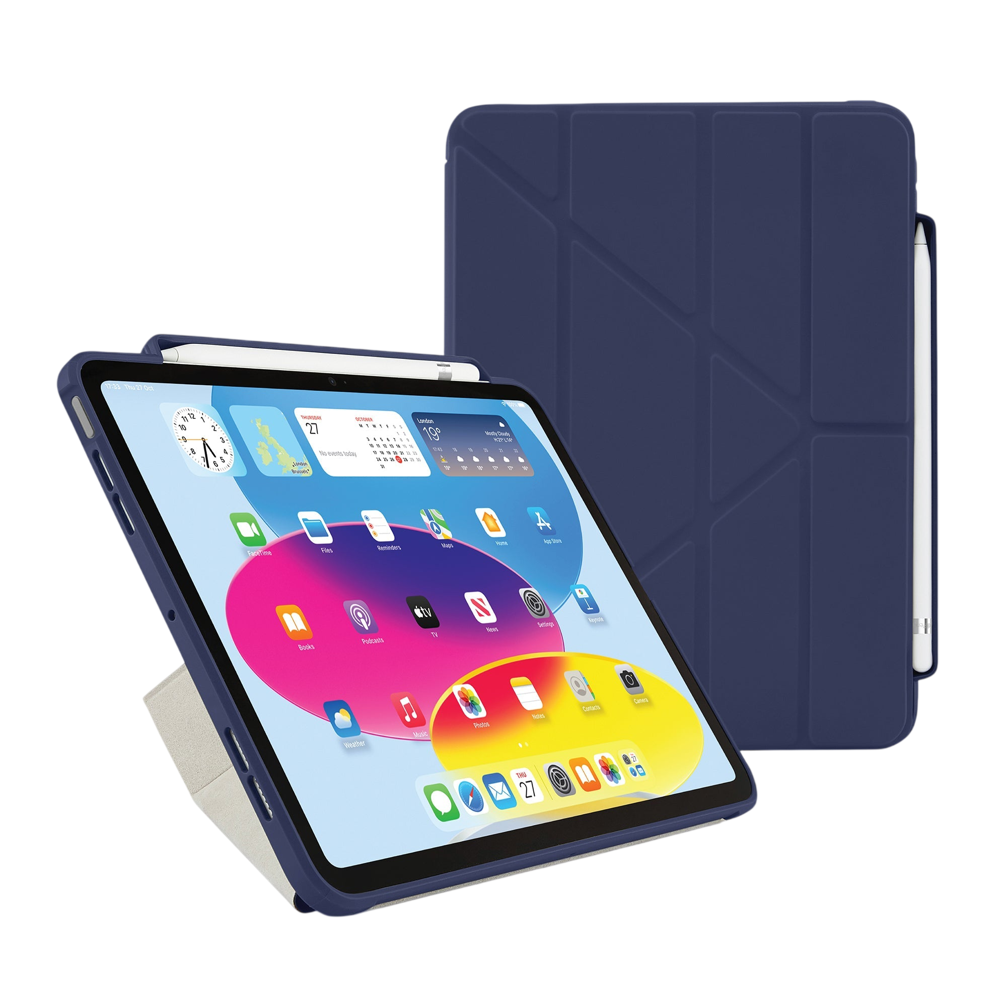 Pipetto iPad (A16) / iPad (2022) Origami No3 Pencil Case