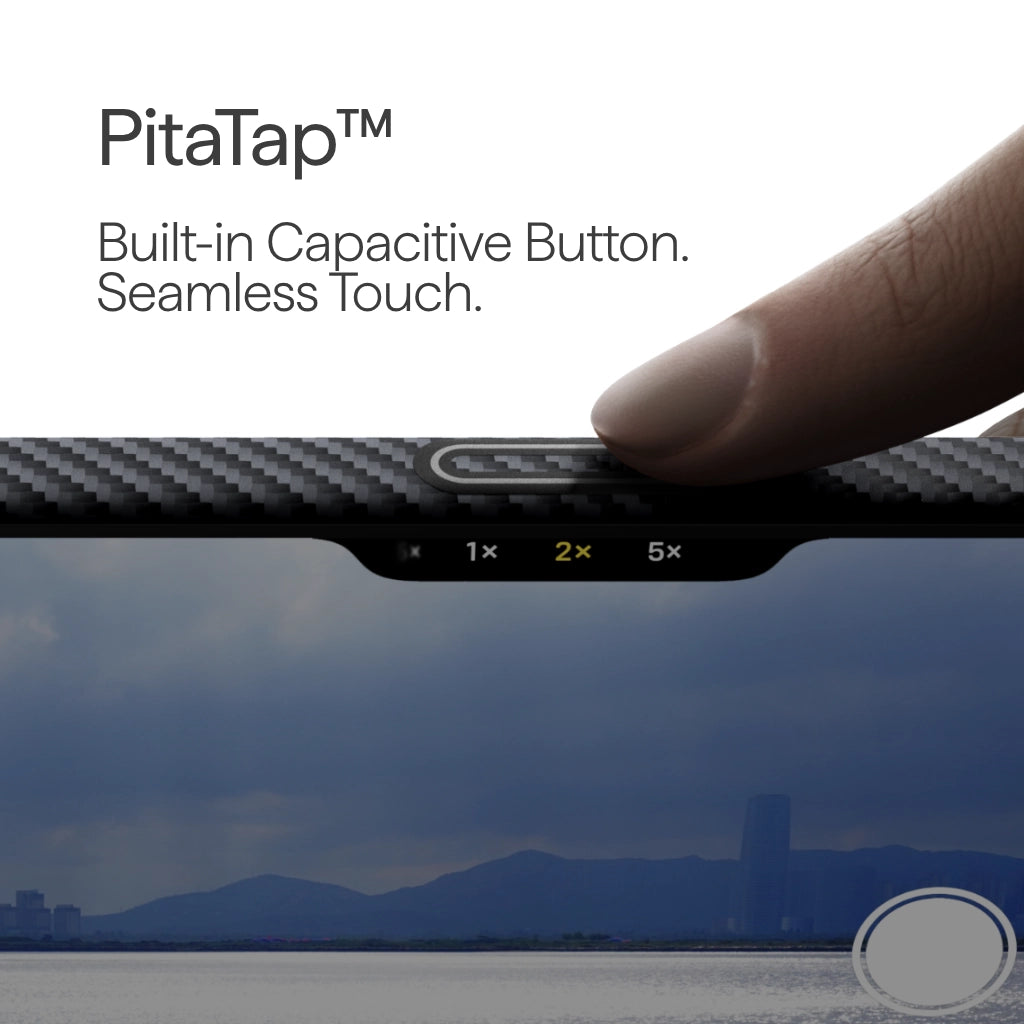 Pitaka Ultra-Slim Case (With PitaTap) for iPhone 17 Pro - 600D #color_600d
