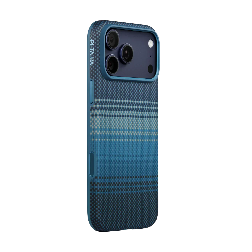 حافظة Pitaka Aramid UltraGuard مع إطار Aramid لهاتف iPhone 17 Pro