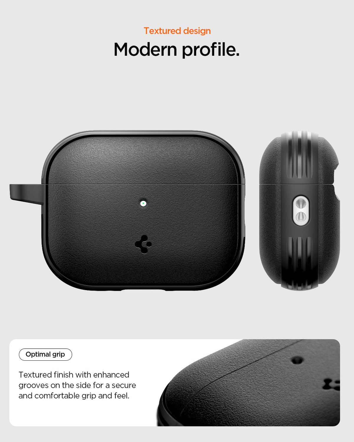 Spigen Vault Case for AirPods Pro 3 (2025) - Matte Black