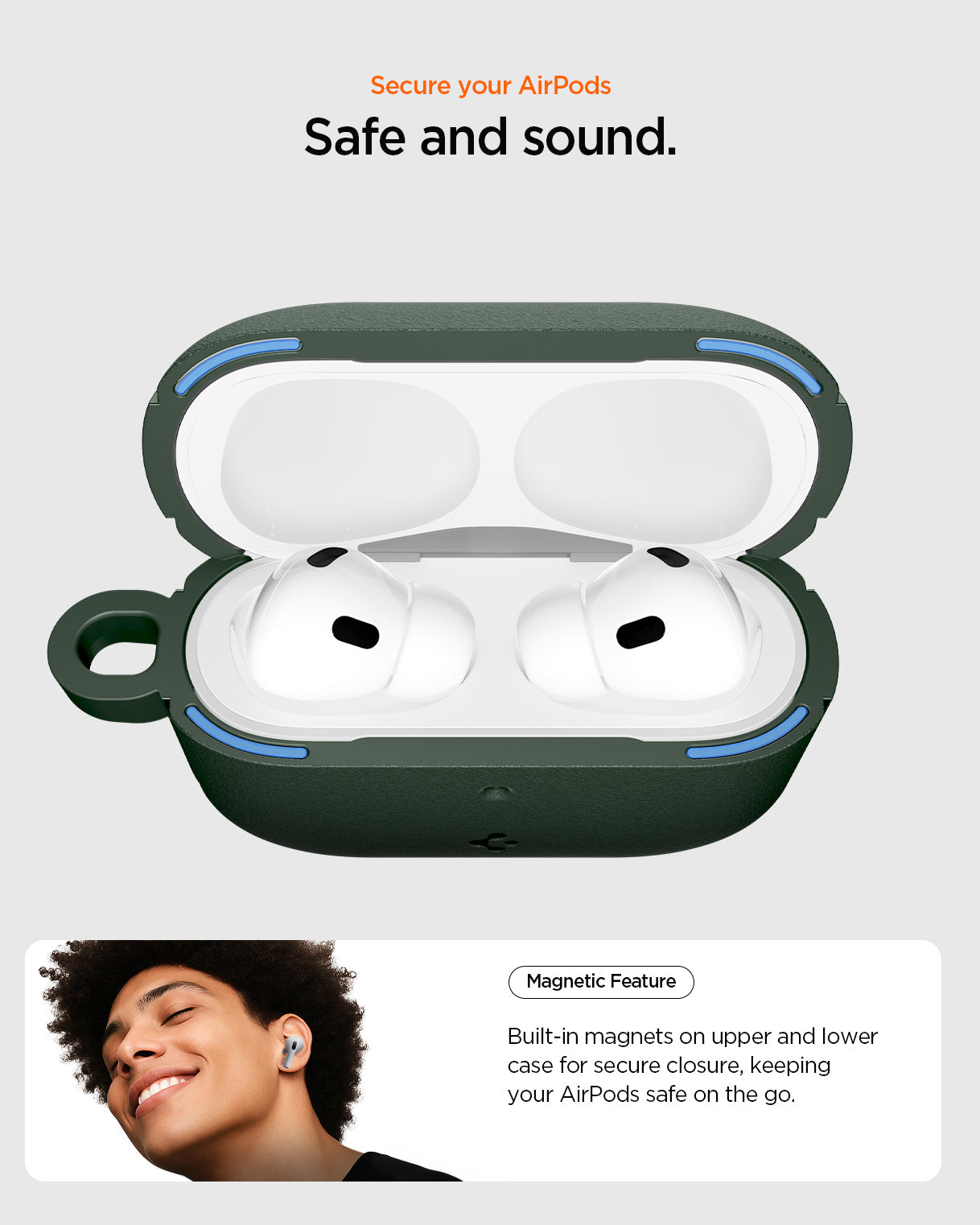 حافظة سبجن فولت لهواتف AirPods Pro 3 (2025)