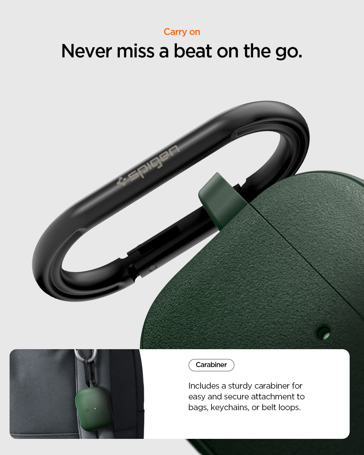 حافظة سبجن فولت لهواتف AirPods Pro 3 (2025)