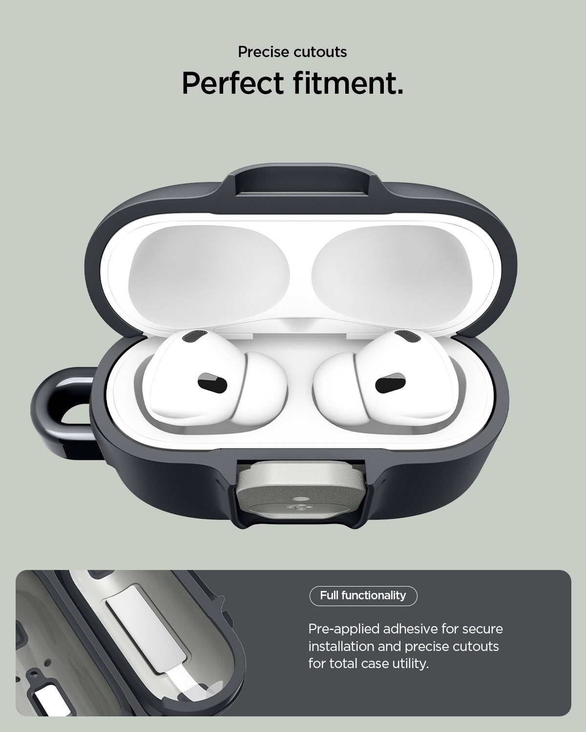حافظة سبجن نانو بوب لهواتف AirPods Pro 3 (2025)