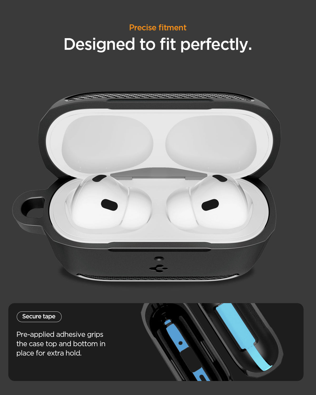 جراب سماعات Spigen Rugged Armor Case for AirPods Pro 3