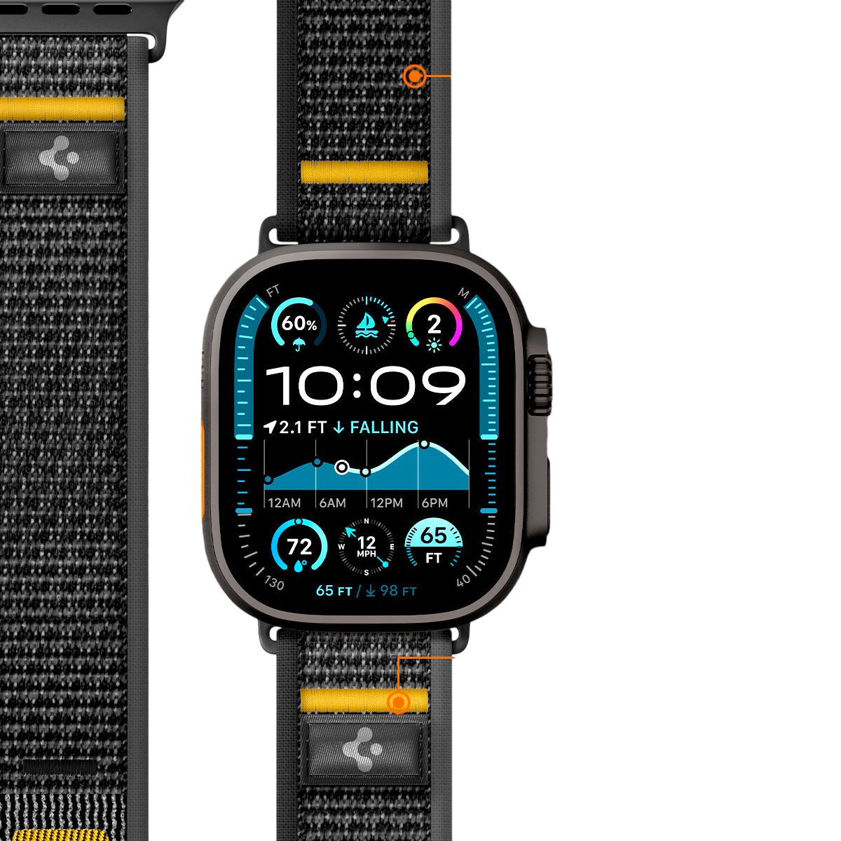 Spigen Athlex Air Watch Band for Apple Watch Ultra 4 / 3 / 2 / 1