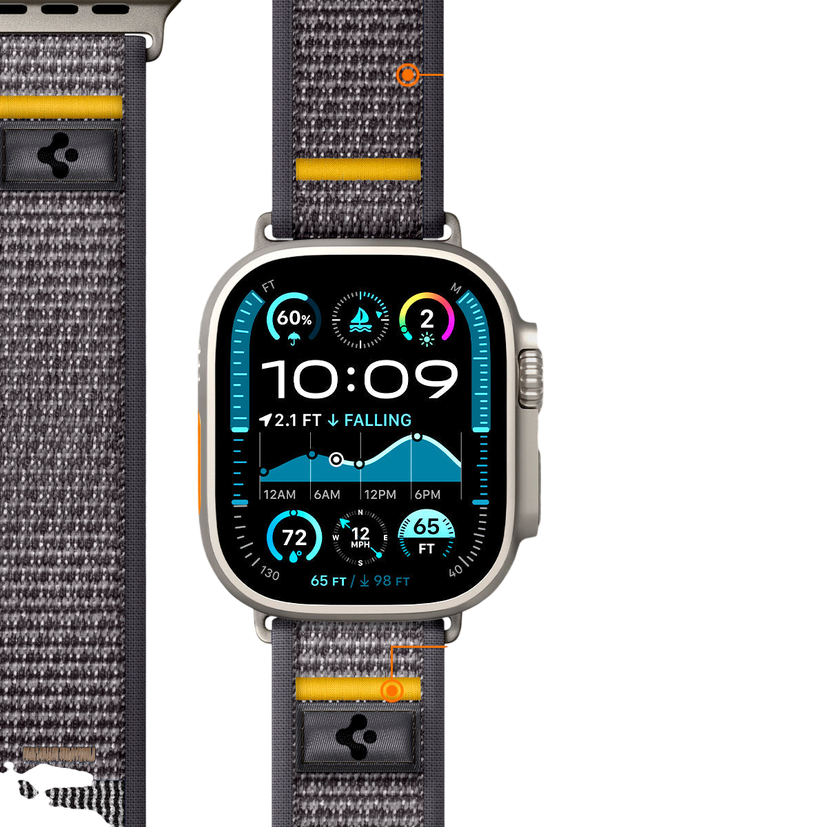 Spigen Athlex Air Watch Band for Apple Watch Ultra 4 / 3 / 2 / 1
