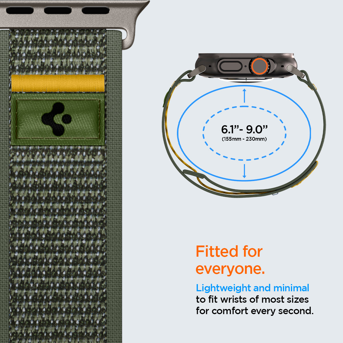 Spigen Athlex Air Watch Band for Apple Watch 49mm / 46mm / 45mm