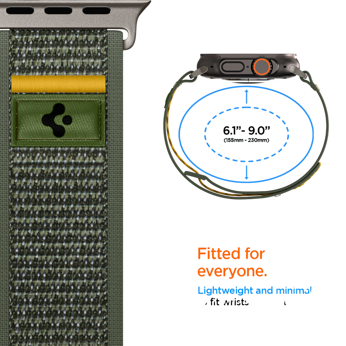 Spigen Athlex Air Watch Band for Apple Watch Ultra 4 / 3 / 2 / 1