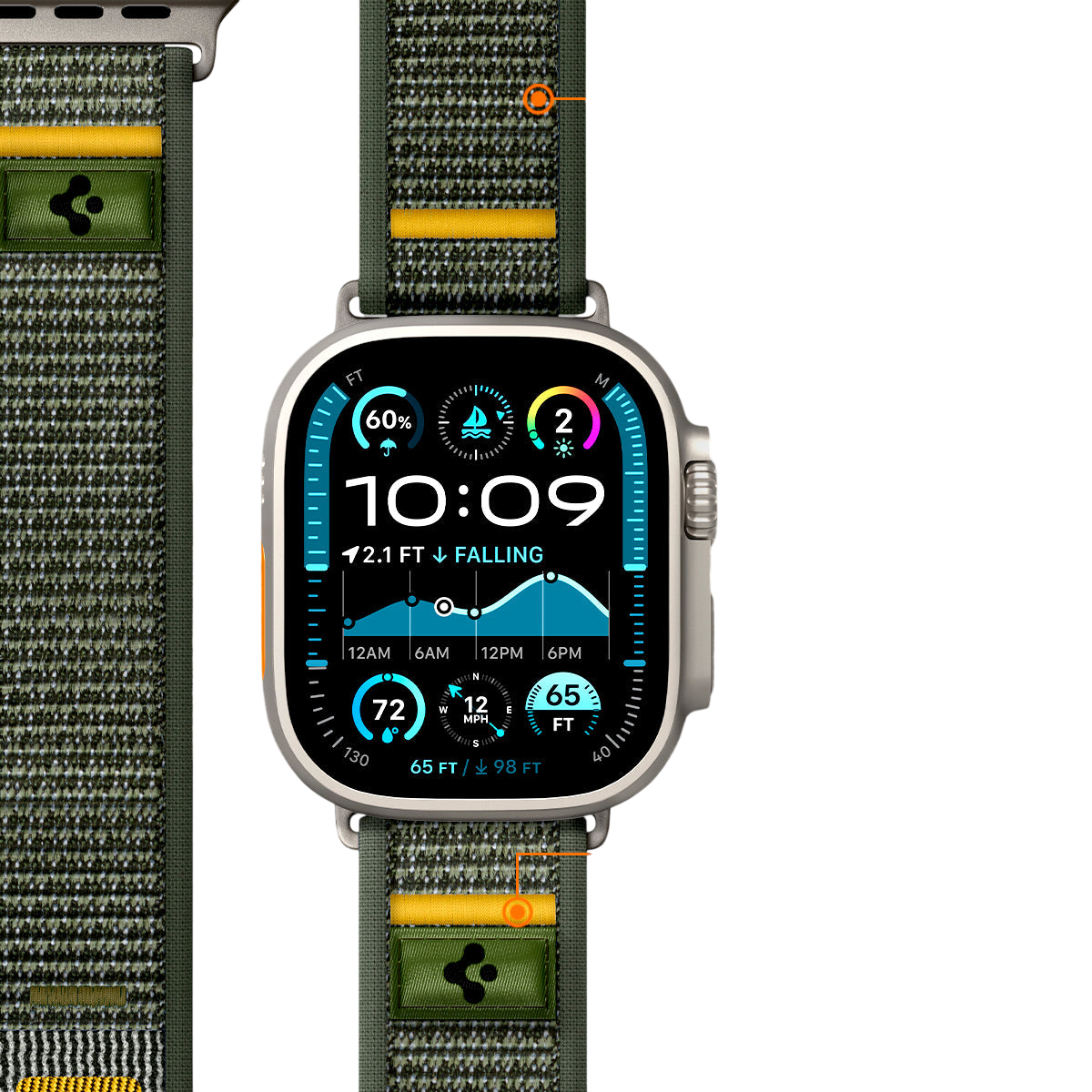 Spigen Athlex Air Watch Band for Apple Watch Ultra 4 / 3 / 2 / 1