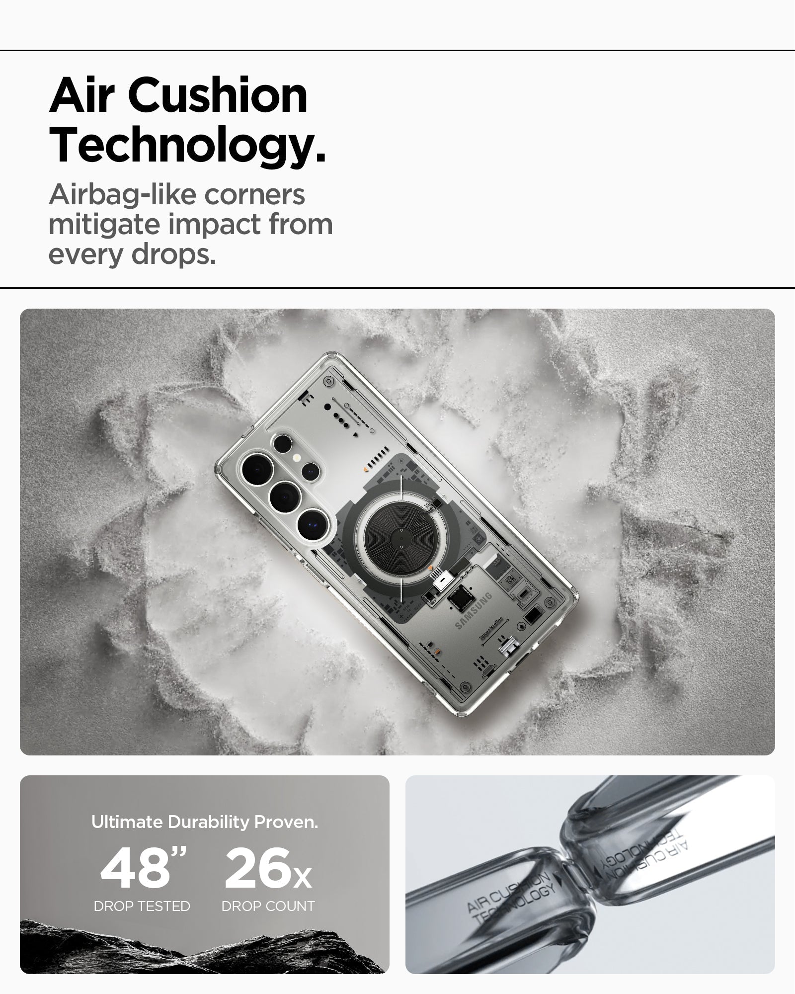 Spigen Ultra Hybrid Neo One (MagFit) Case for Samsung S25 Ultra