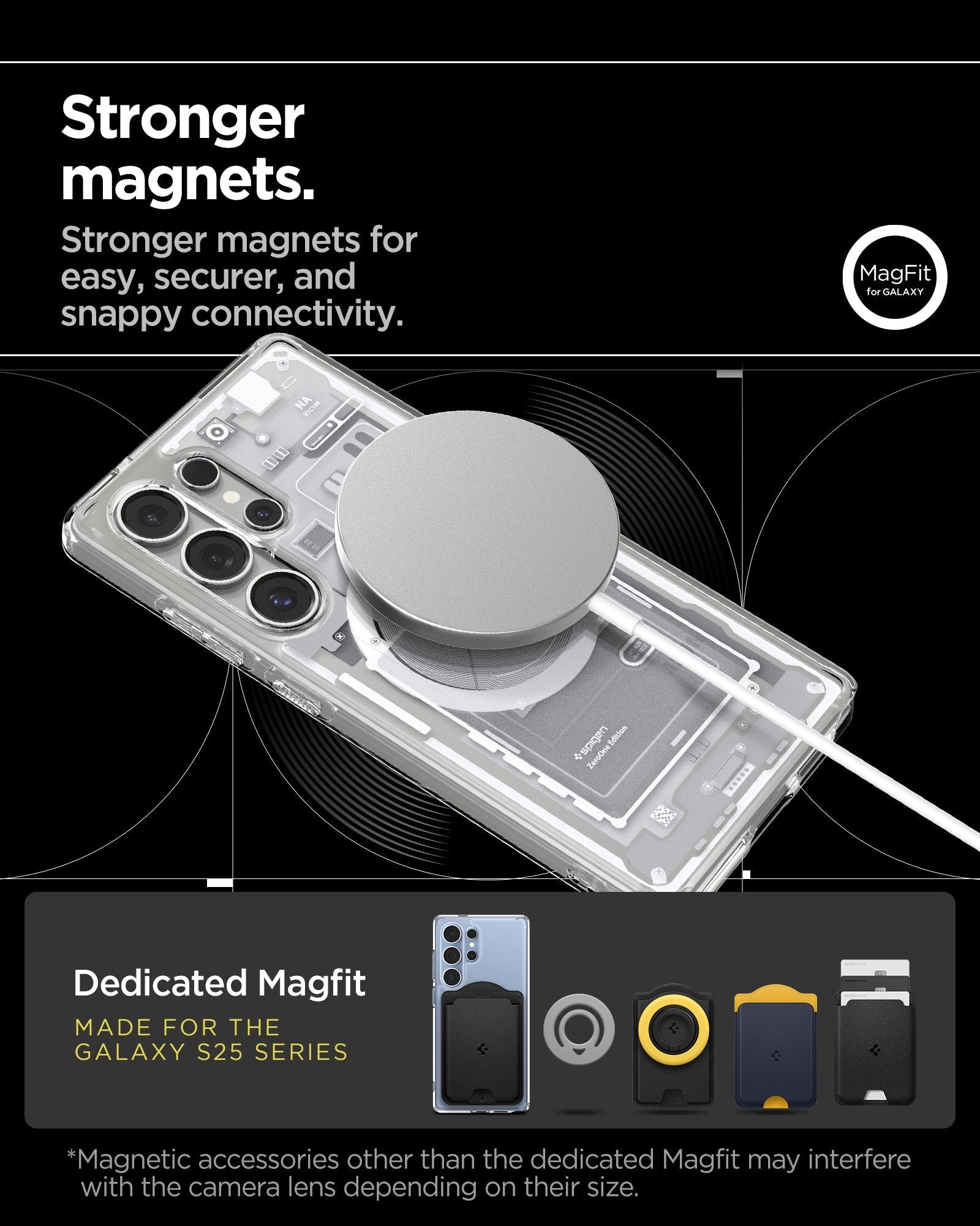 Spigen Ultra Hybrid Zero One (MagFit) Case for Samsung S25 Ulltra