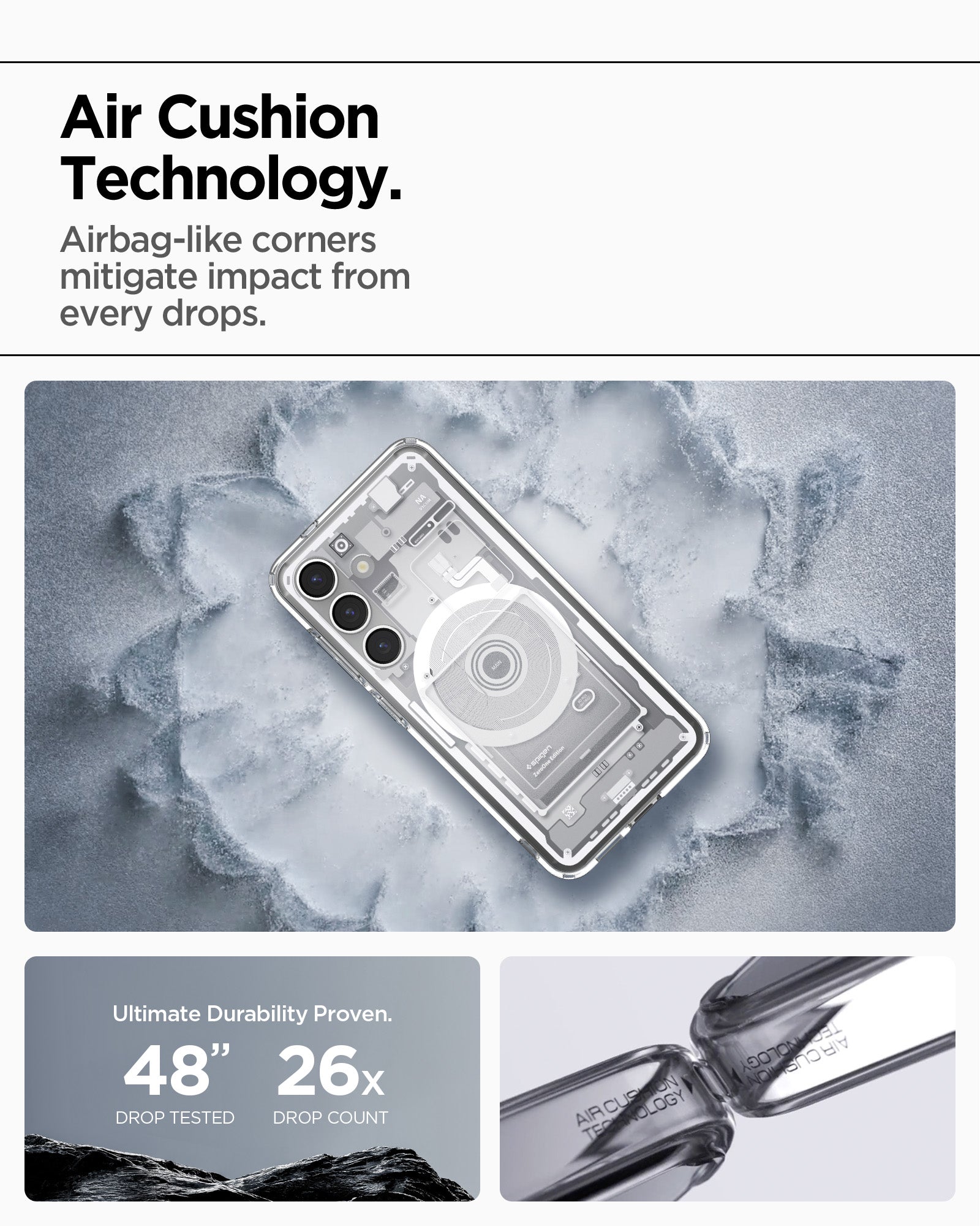 Spigen Ultra Hybrid Zero One (MagFit) Case for Samsung S25 Ulltra