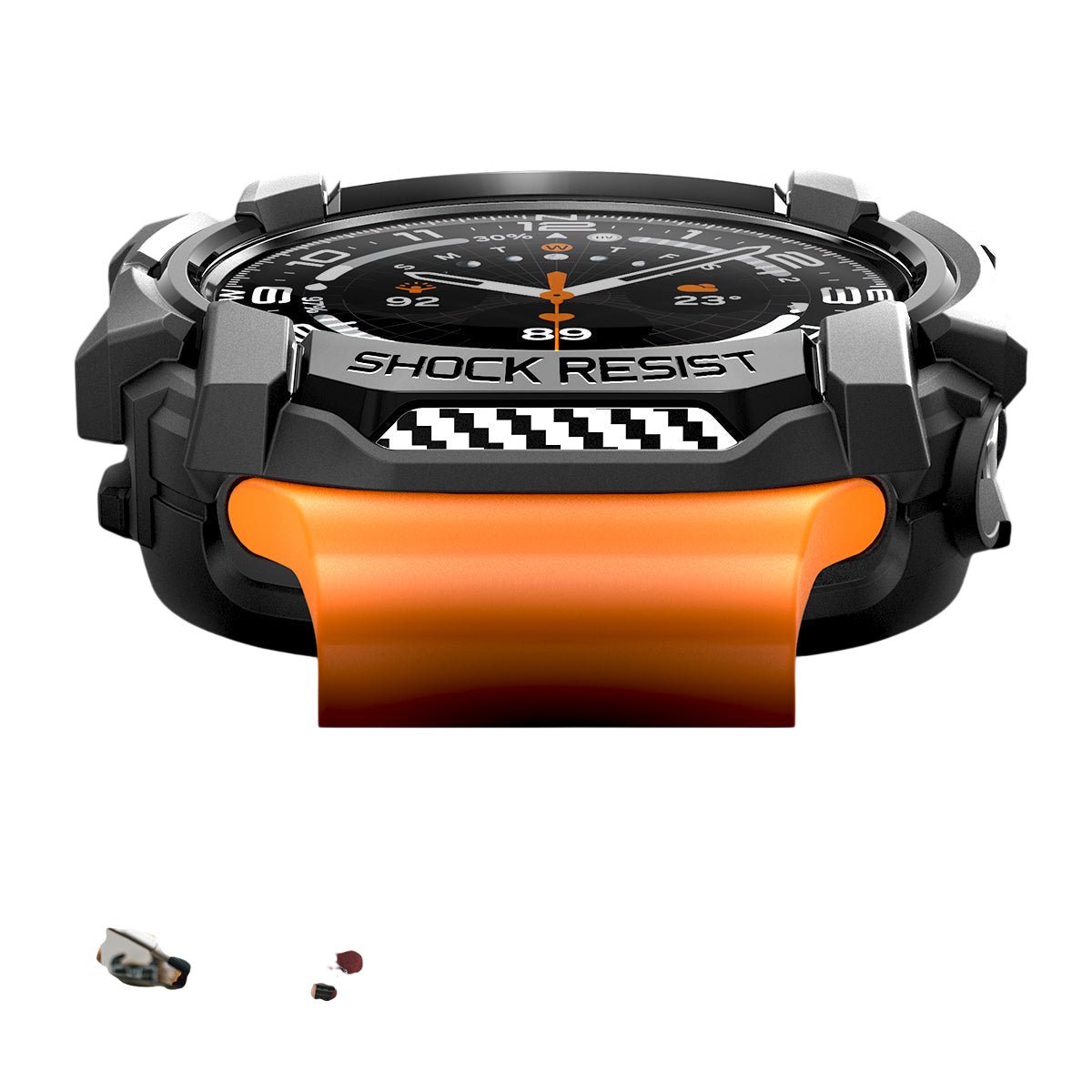 جراب ساعة Spigen Rugged Armor Case for Samsung Watch Ultra 47mm (2025/