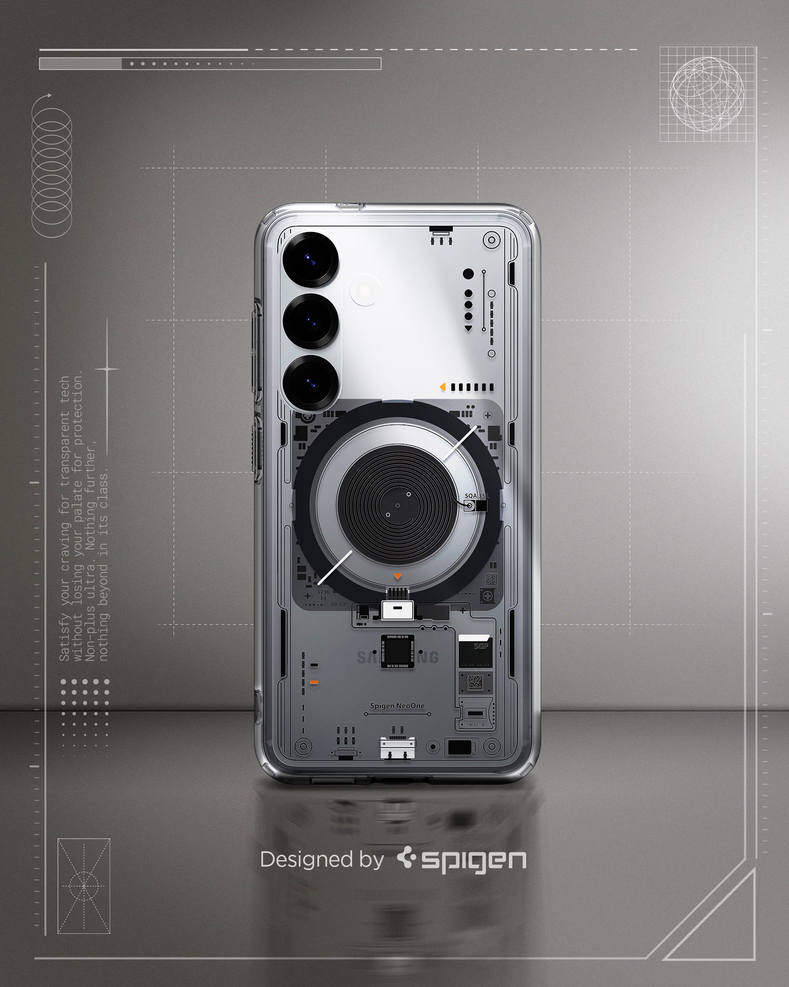 Spigen Ultra Hybrid Neo One (MagFit) Case for Samsung S25 Ultra