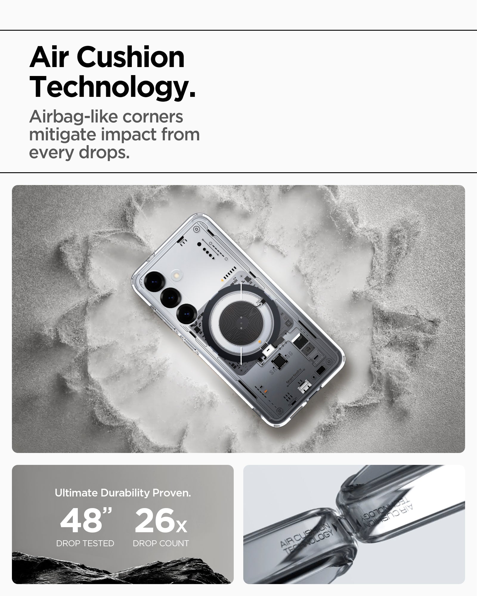 Spigen Ultra Hybrid Neo One (MagFit) Case for Samsung S25 Ultra